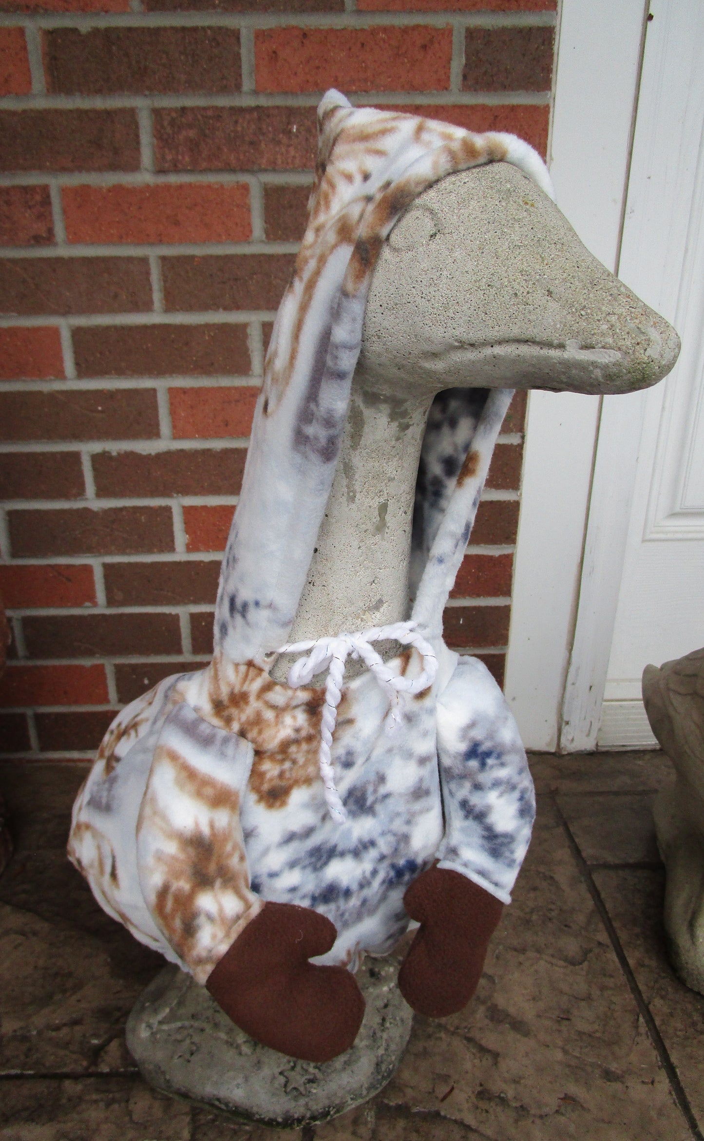 Deer in Snow print hoodie