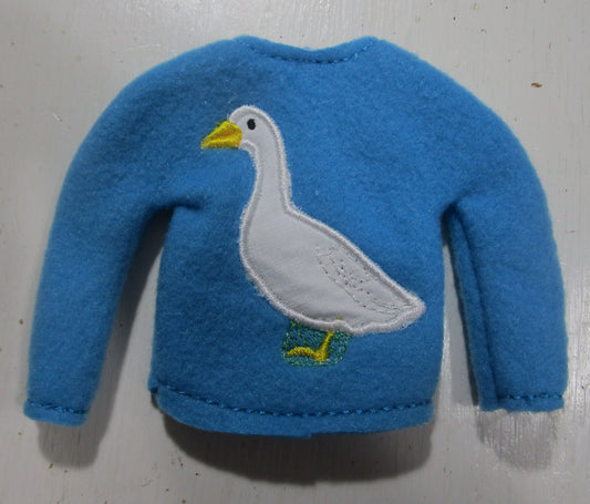 Elf Blue Goose shirt