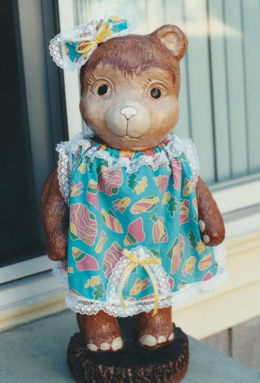 PD202 Bear Dress and Bow