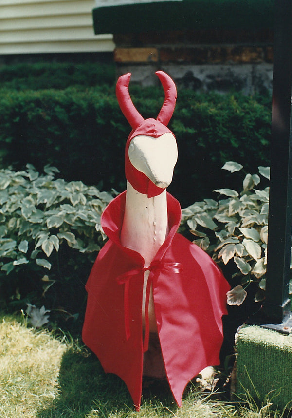 Halloween Devil Goose Clothes Pattern – Personal Designs