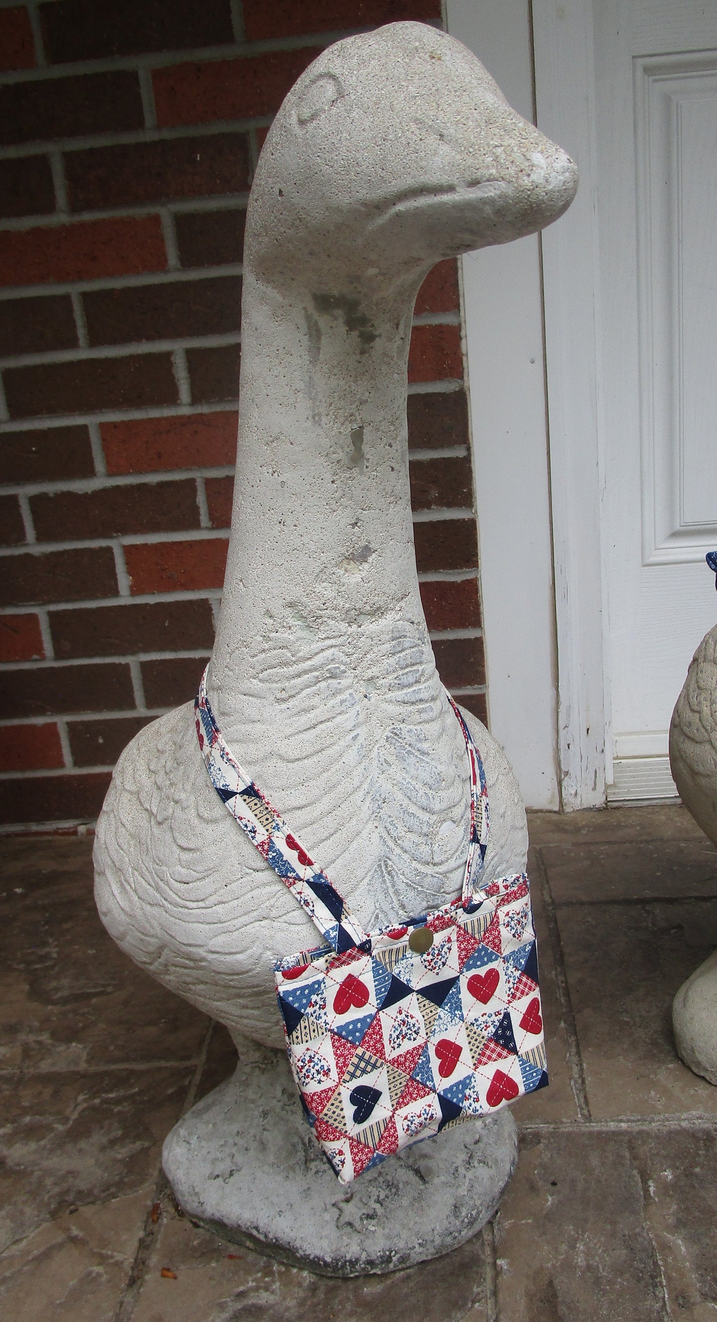 Patchwork cross body bag