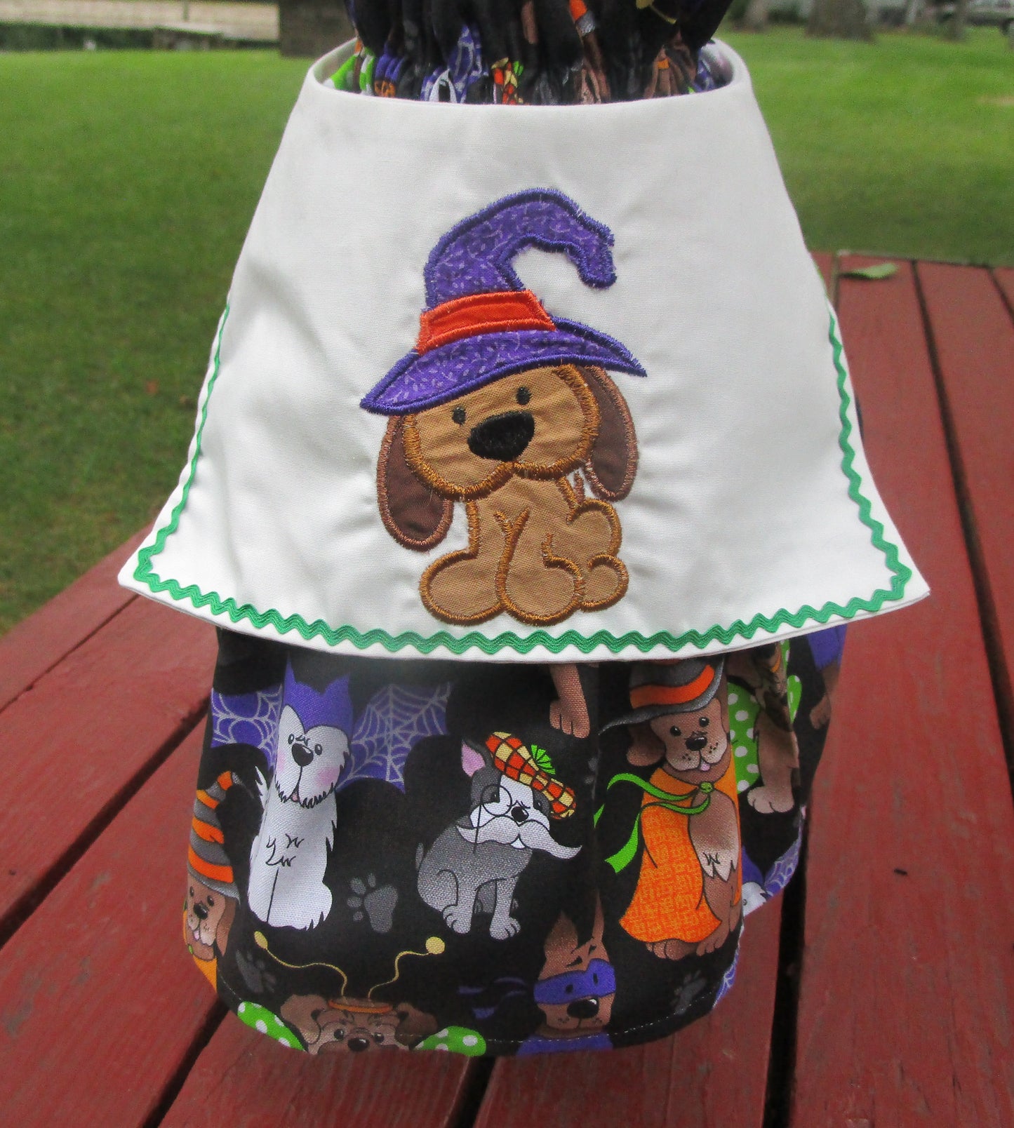 Halloween Dog dress and bow for Walmart goose