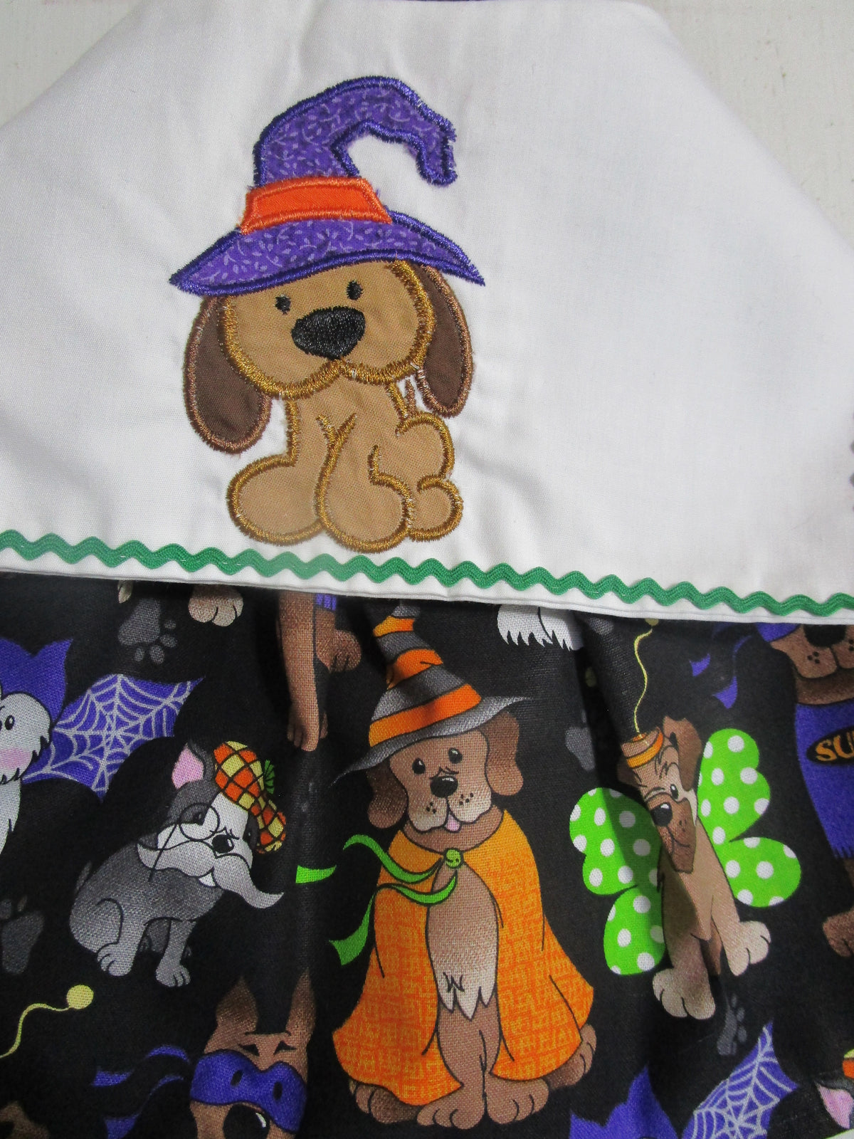 Halloween Dog dress and bow for Walmart goose