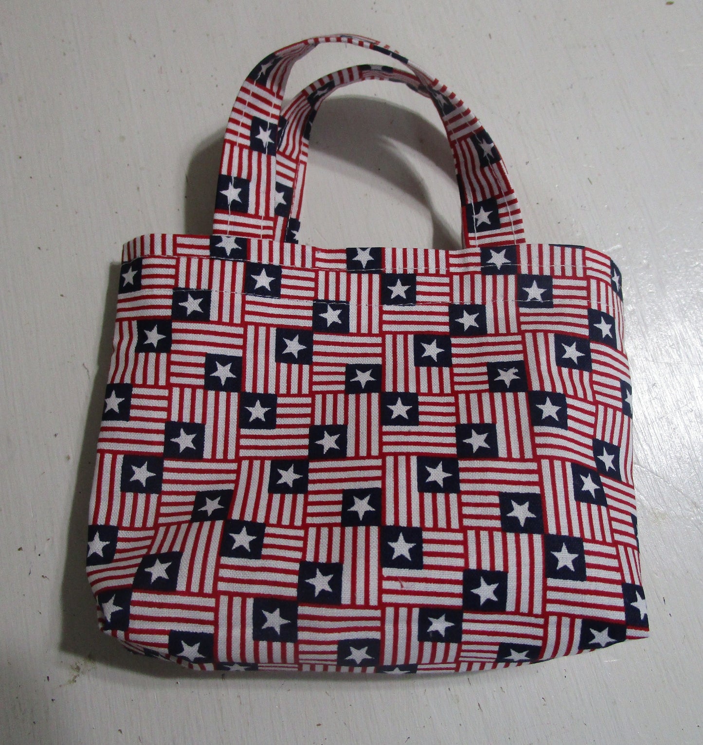 Red, White and Blue tote bag